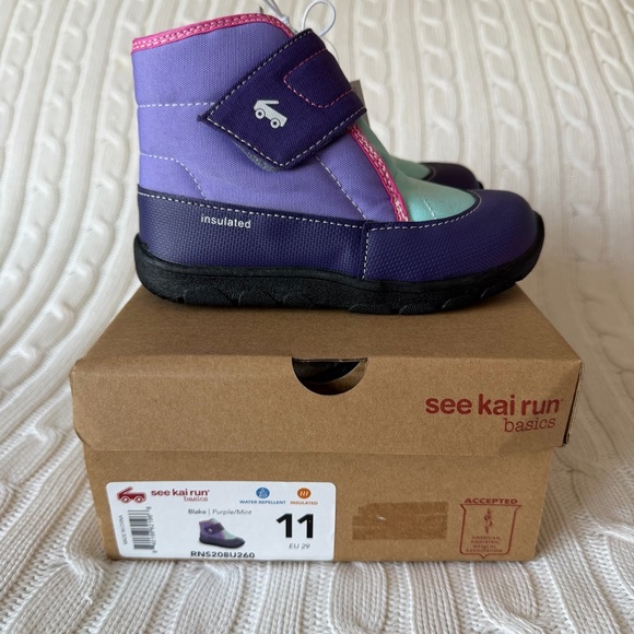 See Kai Run Other - See Kai Run Blake Boots Toddler Girls Sz 11 NEW Insulated Winter Boot Ergonomic